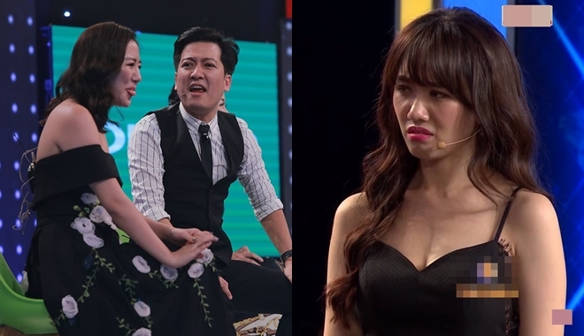Bị nhắc đến tình cũ khi tham gia gameshow: Người khó chịu ra mặt, người suýt bỏ chương trình