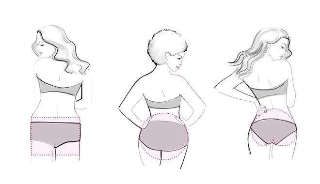Phân biệt 5 dáng mông giúp bạn chọn bikini và tập luyện phù hợp để mông săn chắc, đầy đặn hơn
