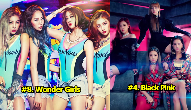 Top 10 girlgroup Kpop có lượng view YouTube cao nhất 