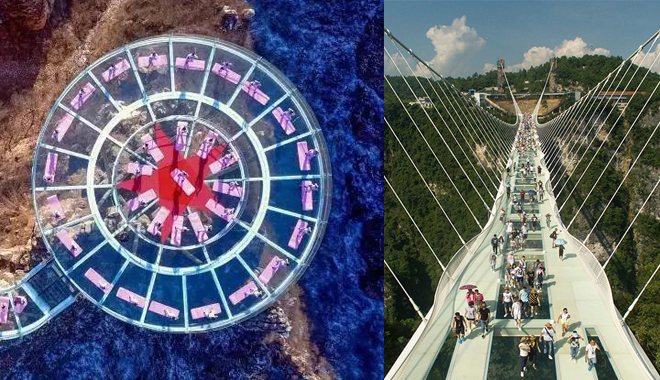 Top 5 cây cầu bằng kính trong suốt ngoạn mục nhất thế giới, khiến du khách "bủn rủn" chân tay