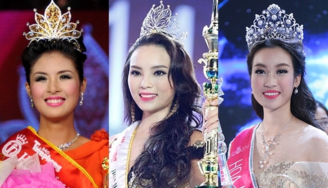 Nhìn lại vương miện và quyền trượng Hoa hậu Việt Nam sau 30 năm