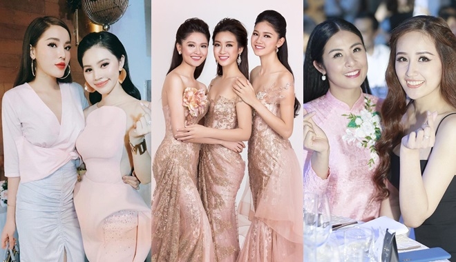 Showbiz Việt có những hội bạn thân toàn Hoa hậu – Á hậu nổi tiếng