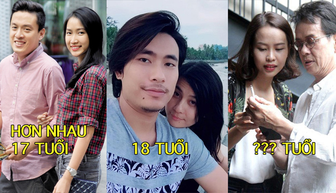 Điểm danh những cặp đôi lệch tuổi gây "gió bão" thị phi trong showbiz Việt