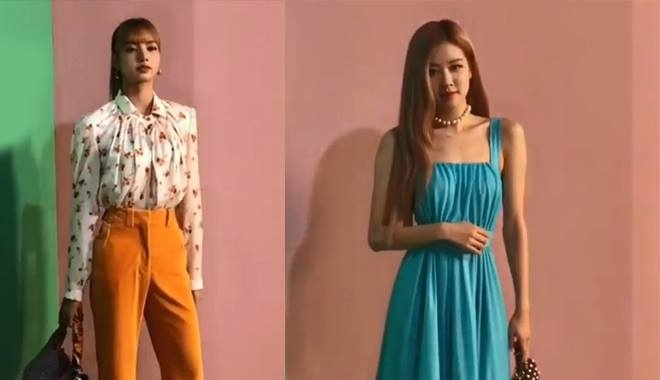 Lisa & Rosé thể hiện thần thái đẳng cấp được fan khen ngợi hết lời khi tham dự sự kiện thời trang