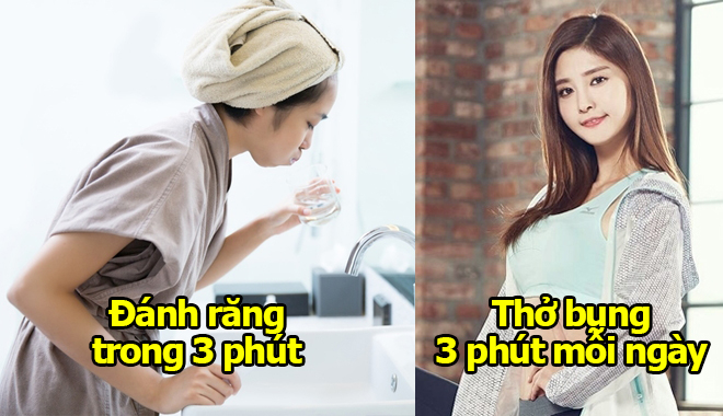Muốn sống khỏe suốt đời bạn chỉ cần thực hiện quy tắc 3 phút mỗi ngày đơn giản này