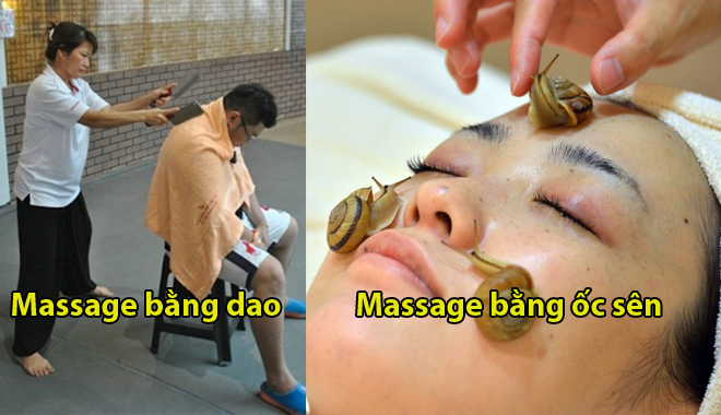 Ngoài massage cá rỉa, còn nhiều kiểu "lạnh sống lưng" mà chỉ người "có máu liều" mới dám thử