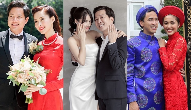 Diễn biến trước giờ G đám cưới của loạt sao Việt: Người đóng cửa im lìm, người lấy ô đen che chắn