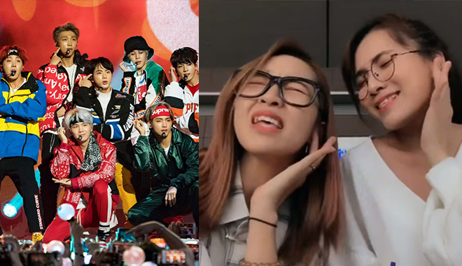 Khi bạn là V-A.R.M.Y và muốn cover IDOL của BTS theo phong cách "tròn - vuông - tam giác"