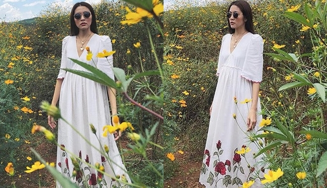 Ảnh nghỉ dưỡng ở Đà Lạt ngầm chứng minh hot mom Vbiz Hà Tăng đang mang thai lần 3?