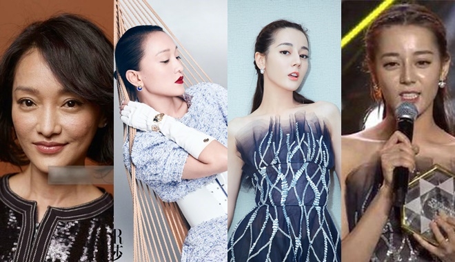 Loạt sao Hoa ngữ “lên hương” nhan sắc nhờ photoshop: Da nhăn nheo nhưng lên hình là như gái 20