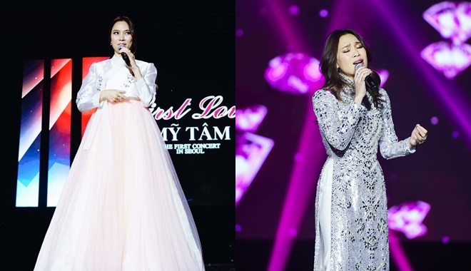 Mỹ Tâm diện áo dài, mặc Hanbok hát tiếng Hàn cực ngọt trong concert đầu tiên tại Hàn Quốc