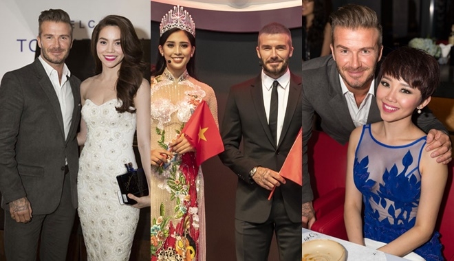 Mối lương duyên "gây bão" của cựu danh thủ David Beckham với dàn bóng hồng Việt Nam