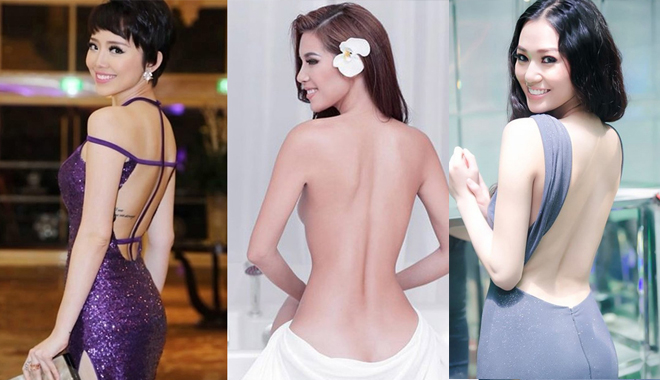 Những mỹ nhân Việt sở hữu võng lưng siêu sexy "hiếm có khó tìm", ai nhìn cũng si mê
