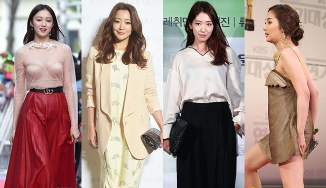 Sao Hàn luôn được ngưỡng mộ mặc đẹp vẫn không thoát khỏi cảnh thảm họa thời trang để đời