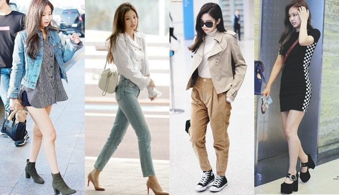 Jennie Kim xứng danh rich kid “từ trong trứng nước” với thời trang sân bay sang chảnh