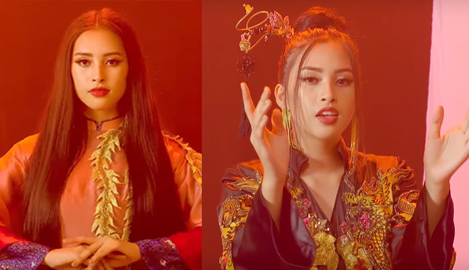 Hoa hậu Trần Tiểu Vy tung MV cover Lạc Trôi cổ trang đầy ma mị tại Miss World 2018