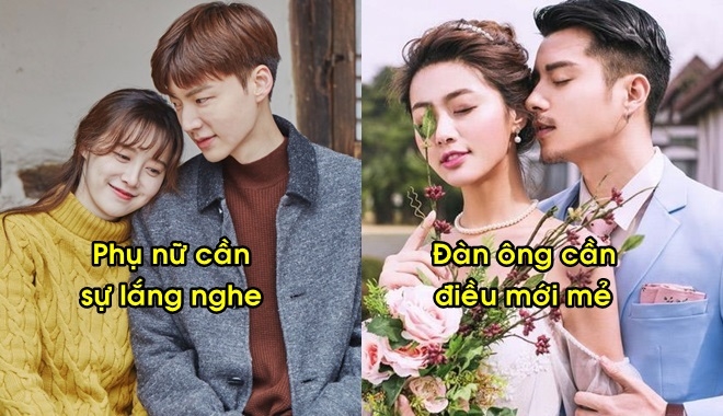 Hôn nhân không sợ ngày tàn khi thỏa mãn được 3 thứ đàn ông cần và 3 thứ đàn bà muốn