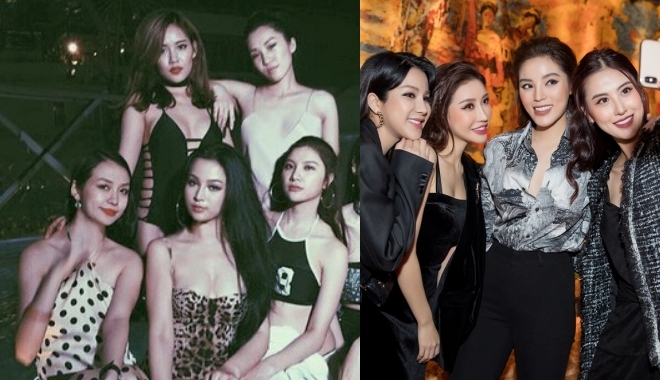 Những hội bạn thân toàn hot girl, ngôi sao đình đám của Vbiz khiến ai nấy ngưỡng mộ