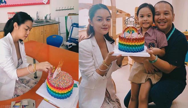 Phạm Quỳnh Anh và ông bầu Quang Huy bất ngờ "tái ngộ", mừng sinh nhật con gái tròn 6 tuổi
