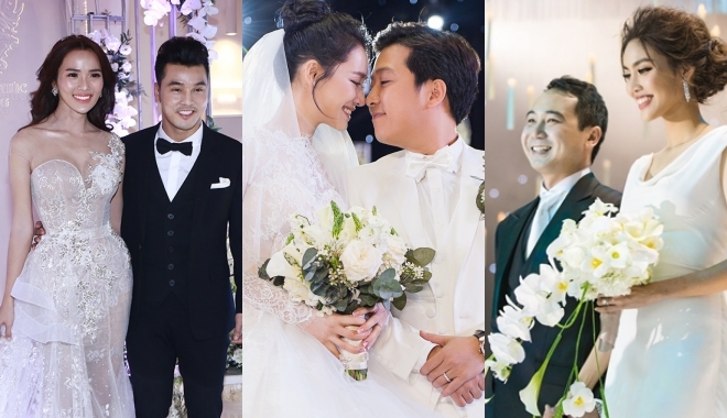 Điểm danh những đám cưới xa hoa và gây chú ý nhất năm 2018 của showbiz Việt
