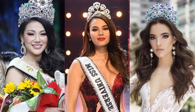 Đọ vẻ nóng bỏng của 6 nữ hoàng sắc đẹp đăng quang năm 2018: Mỗi người một vẻ, mười phân vẹn mười