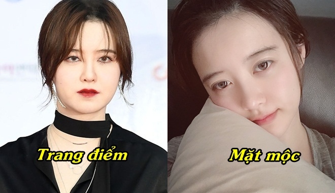 Lạ đời như Goo Hye Sun: Để mặt mộc thì đẹp rụng rời, trang điểm “lồng lộn” lại già chát