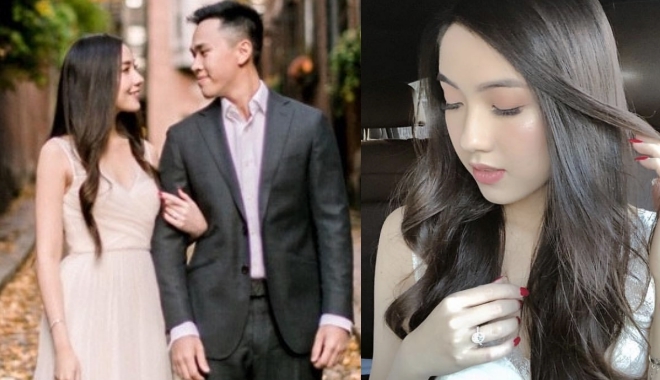  Mie Nguyễn lại khiến chị em ghen tị vì xinh rạng ngời như công chúa trong ngày đính hôn
