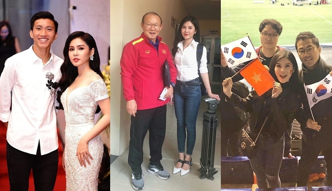 Nữ MC thể thao nổi bần bật trên hàng loạt báo Hàn sau AFF Cup 2018 sát cánh cùng HLV Park Hang Seo
