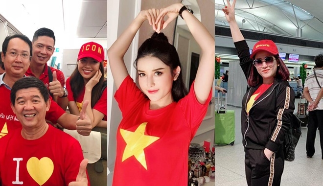 Sao Việt tiếp lửa cho đội tuyển Việt Nam: người sang tận Malaysia, người thi nhau gửi lời chúc