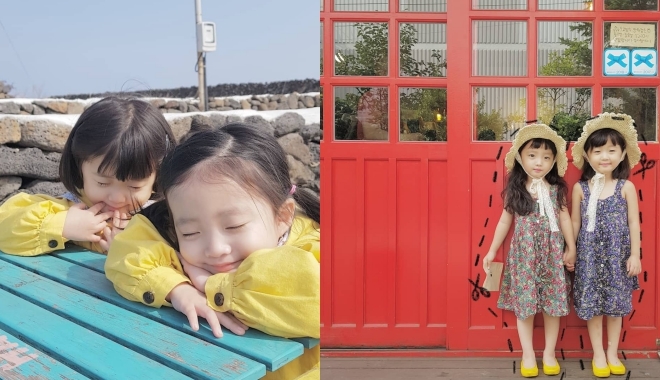 "Tan chảy" trước cặp song sinh Hàn Quốc nổi tiếng vì tính cách lẫn ngoại hình khác biệt