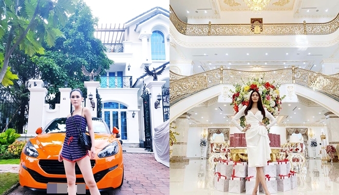 Biệt thự của mỹ nhân Việt lấy chồng đại gia: Nguy nga lộng lẫy như cung điện