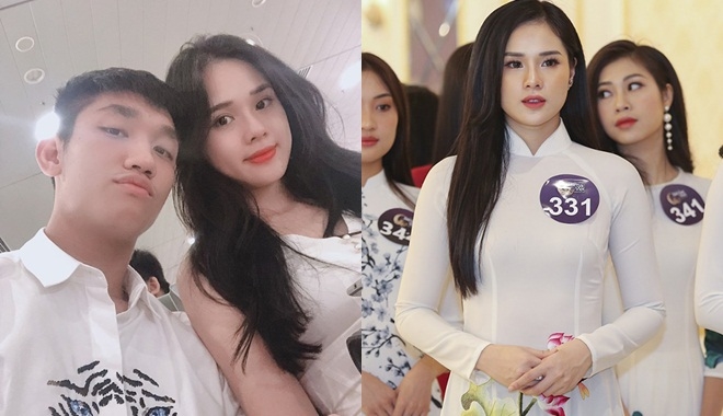 Khi Trọng Đại đang miệt mài tập luyện, cô bạn gái tiếp tục “khăn gói” đi thi hoa hậu lần 5