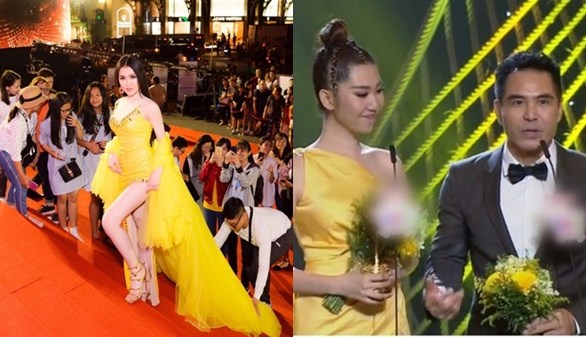 Mai Vàng 2018: Thư Dung làm trò lố chiếm spotlight, "Gạo Nếp Gạo Tẻ" đem về 4 chiến thắng