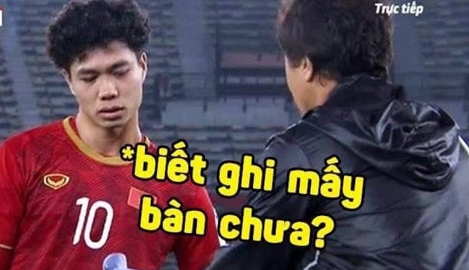 Netizen chế ảnh “lầy lội” về người hùng Công Phượng trong trận ra quân tại Asian Cup 2019