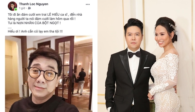 NSƯT Thành Lộc khiến CĐM "dở khóc dở cười" khi đi đám cưới Lê Hiếu... nhầm ngày