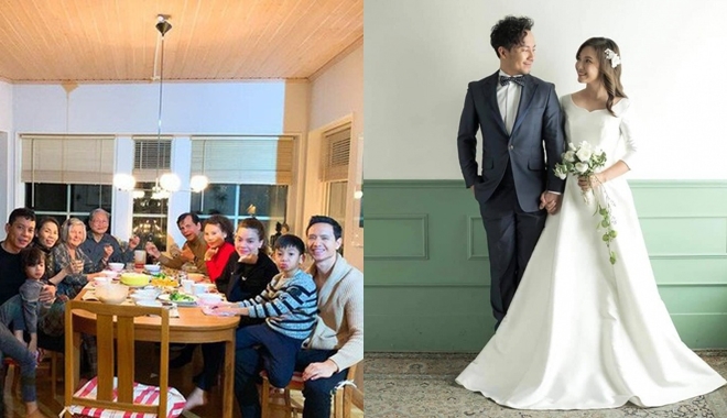 Ảnh hot sao Việt: Tiến Đạt lấy vợ kém 10 tuổi, gia đình Hà Hồ - Kim Lý dùng bữa thân mật ở Thụy Điển