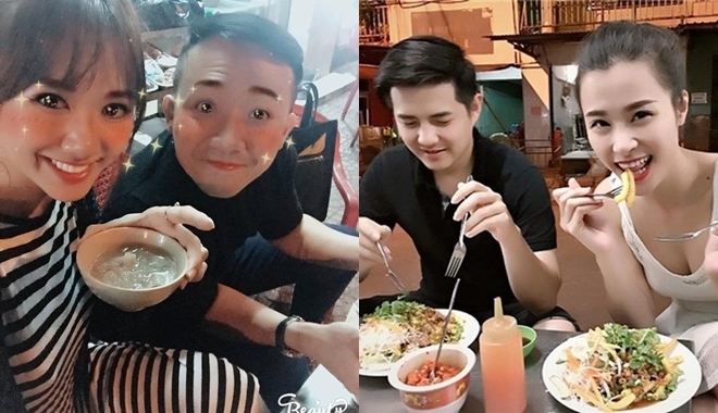 Sao Việt ăn khuya: Vợ chồng Trấn Thành nhây hết cỡ; Đông Nhi, Ông Cao Thắng tình bể bình