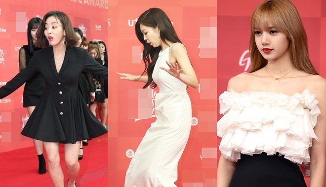 Thảm đỏ Grammy Hàn Quốc: Jennie cùng loạt mỹ nhân suýt vồ ếch, Lisa nổi bần bật