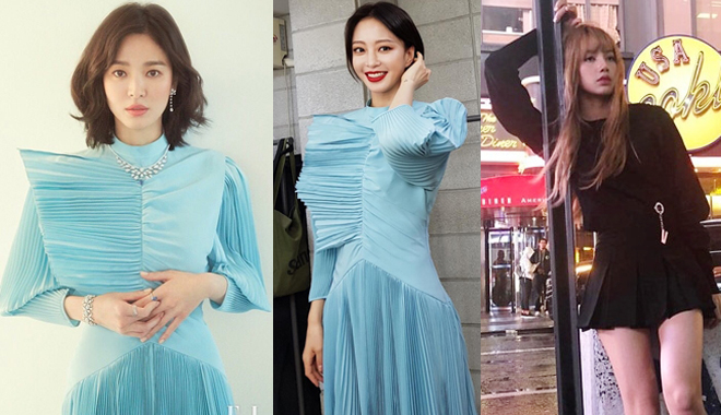 Ảnh hot sao Hàn: Song Hye Kyo và Han Ye Seul đụng váy "chan chát" - ai mặc đẹp hơn? 