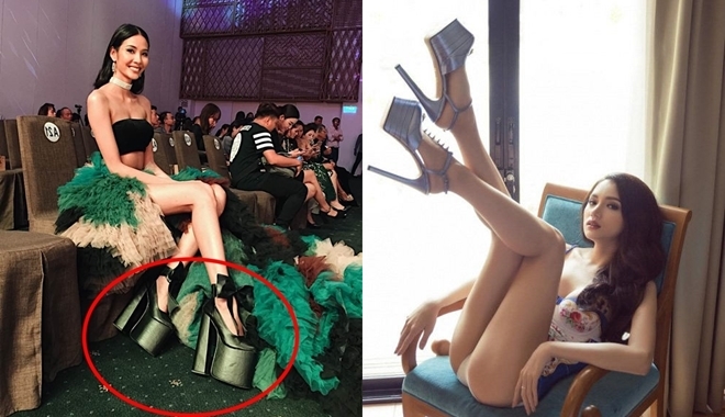 Sao nữ Việt cao chót vót với giày cao gót: Hương Giang hay ai là "trùm cuối" với đôi 25cm?