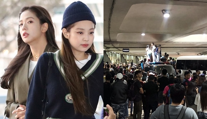 Nhìn cảnh tượng fan Philippines đón Black Pink mới thấy fan Việt vẫn còn hiền chán!
