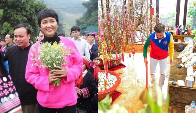 Sao Việt ngày cận tết: Người bất chấp bệnh tật đi từ thiện, người dọn dẹp nhà cửa 