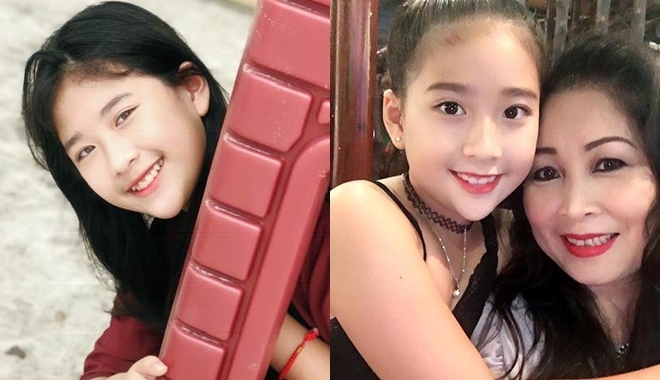 11 tuổi, công chúa út nhà Hồng Vân đã được khen đẹp cổ điển như Việt Trinh, Diễm Hương