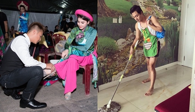 Từ chuyện sao nam Vbiz buộc giày giúp vợ ngẫm đến hình mẫu người đàn ông gia đình lý tưởng