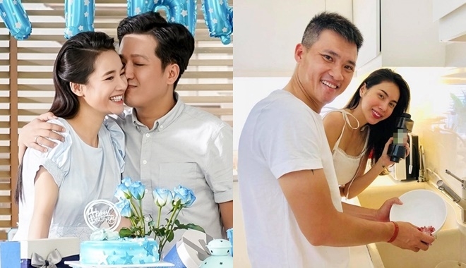 Hôn nhân ngọt ngào của vợ chồng sao Việt: Tình yêu chân thành vẫn tồn tại trong showbiz mà