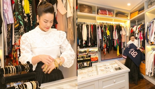 Vừa ở biệt thự triệu đô, Nhật Kim Anh khoe tủ đồ tiền tỷ xứng danh "yêu nữ hàng hiệu" Vbiz