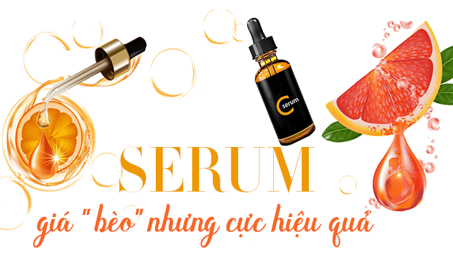Các loại serum chiều lòng chị em: Cực hiệu quả mà giá lại "bèo"