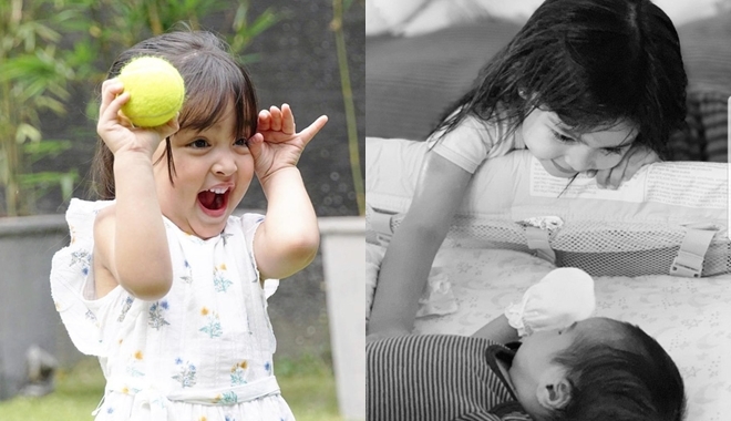 Mới 4 tuổi, con gái "mỹ nhân đẹp nhất Philippines" cực kì ra dáng "chị gái nhà người ta"