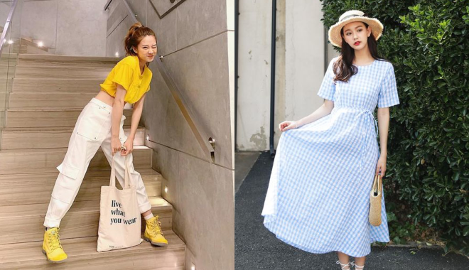 Xua tan nắng nóng với trang phục có 6 màu nhạt nhưng bắt mắt, diện lên là thấy mát hẳn