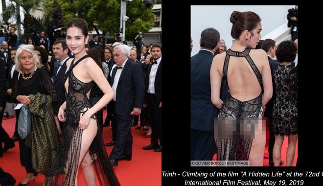Người Pháp: “Hãy cấm Ngọc Trinh trên thảm đỏ Cannes” và yêu cầu thị trưởng vào cuộc